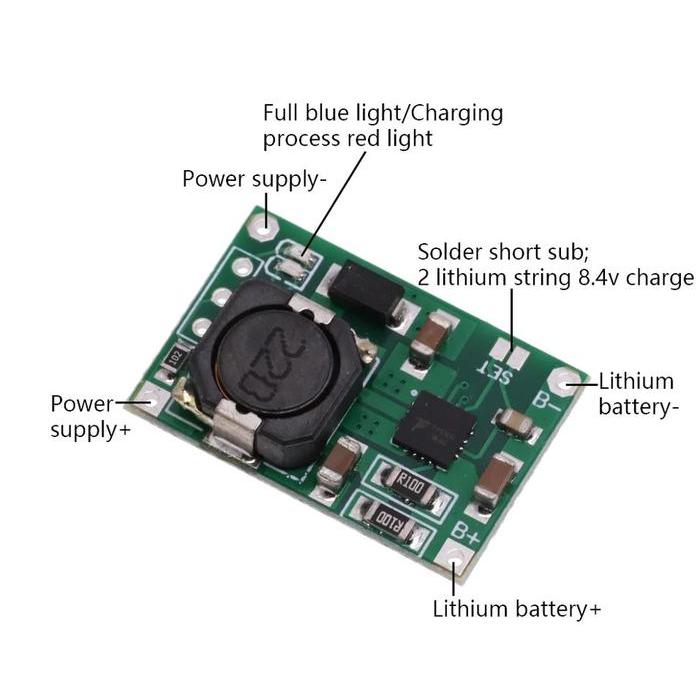 "New" TP5100 2A Lithium Battery Charging 1S 2S Charger Batre 18650 TP 5100