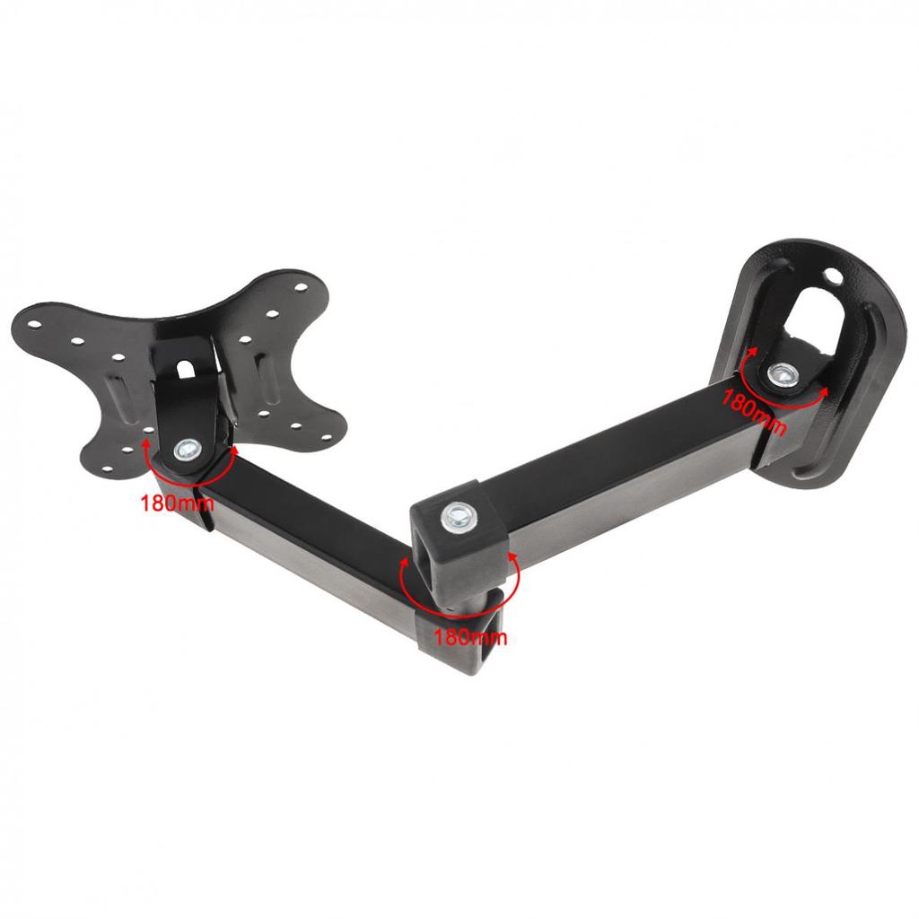 Universal 10KG Adjustable TV Wall Mount Bracket Flat Panel TV Frame Support 15? for 14 - 24 Inch LCD