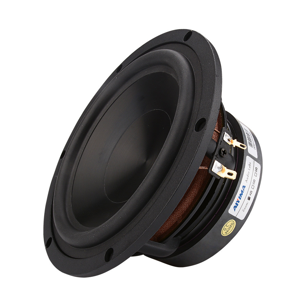 AIYIMA 1Pcs 6.5 Inch 100W Speaker 4 8 Ohm Midrange Woofer Sound Speaker Alto Bass Aluminum Ceramic