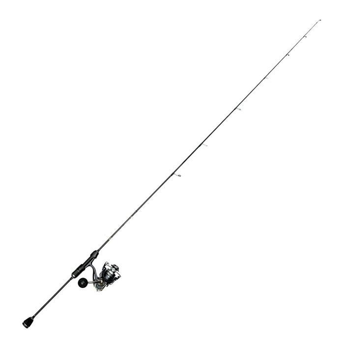 PASIFIK Paket Set Joran Pancing Ultralight High Carbon Solid Ringan 2-8 Lbs dengan Reel Spinning CNC