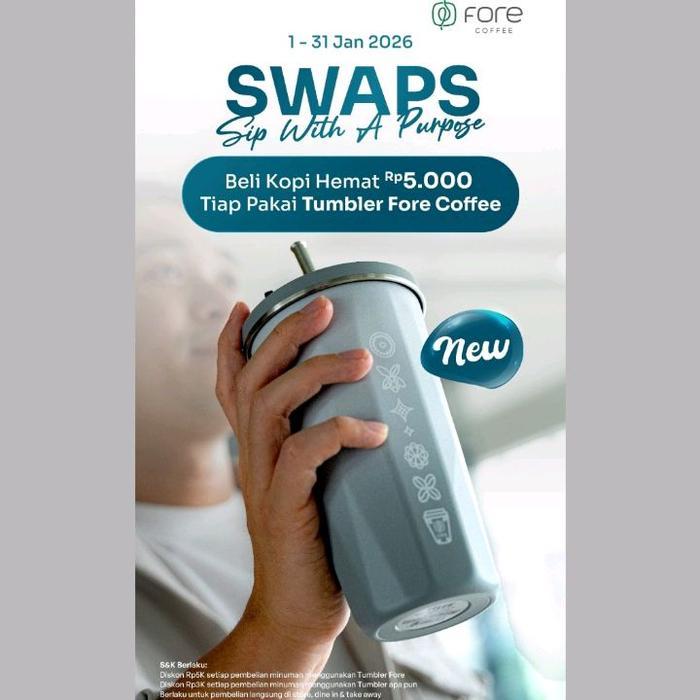 Official Calla X Hydroflask Tumbler, Fore Coffee