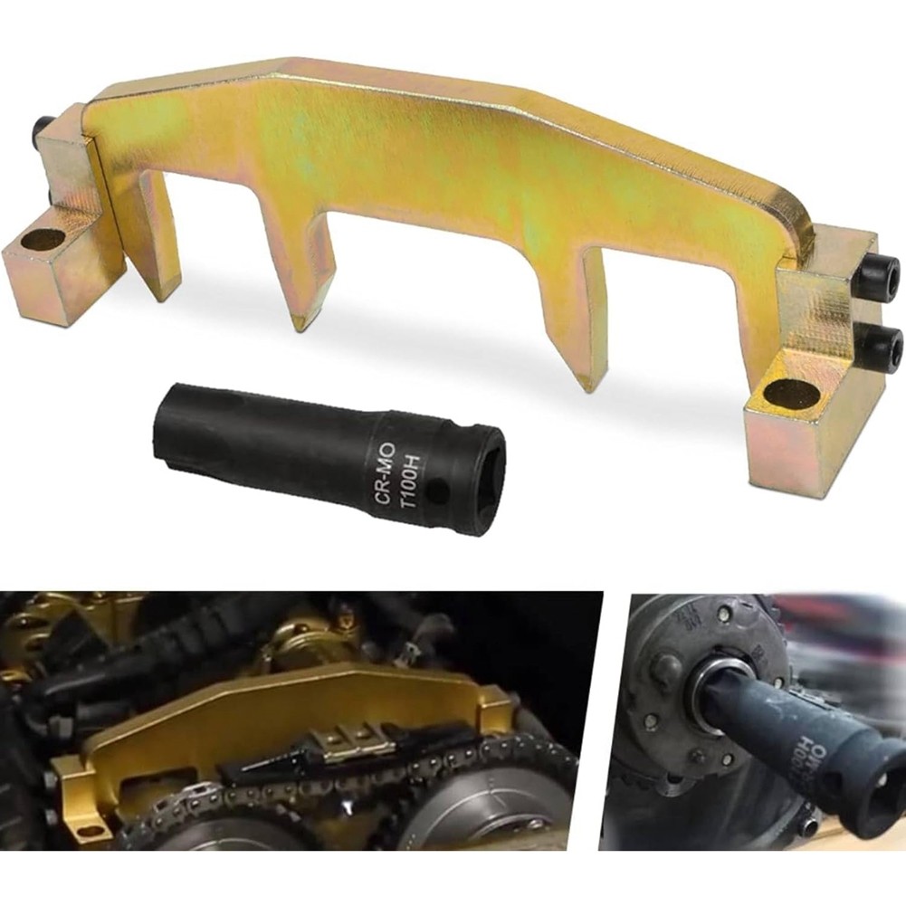 Camshaft Locking Tool For Mercedes Benz M271 C180 C200 E260 Engine Timing Tool Kit With T100