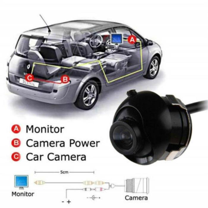 360 HD CAR REVERSING CAMERA CAR REAR VIEW CAMERA NIGHT VISION