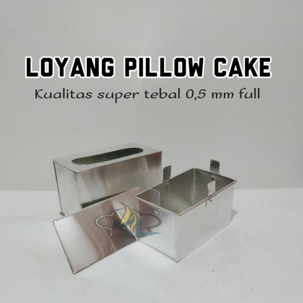 Loyang chiffon cake bongkar pasang, Loyang chiffon persegi panjang
