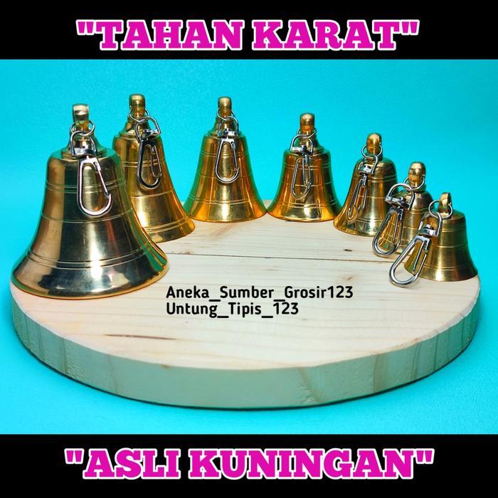 Bel Lonceng Kuningan Klintingan Bell Pintu Lonceng Bahan Kuningan