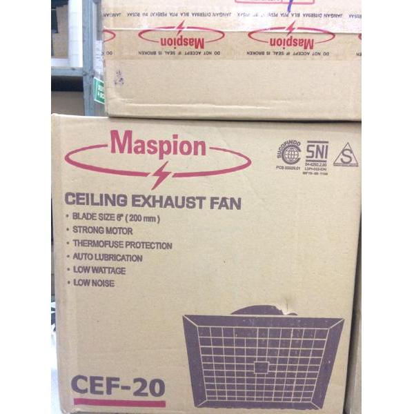 EXHAUST FAN CEF 20 MASPION