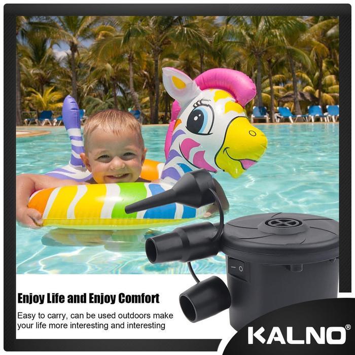 Pompa Angin Listrik Elektrik XG668A - Pompa Angin 2 Arah Kasur Angin Pelampung, Ban Renang