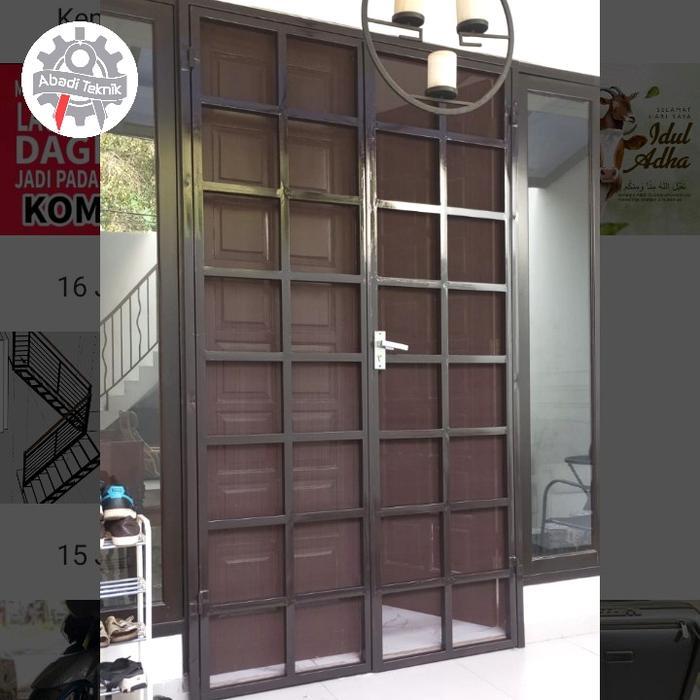 Pintu teralis kasa nyamuk handle kunci pintu ekspanda kawat nyamuk pintu kasa . pintu kawat nyamuk .
