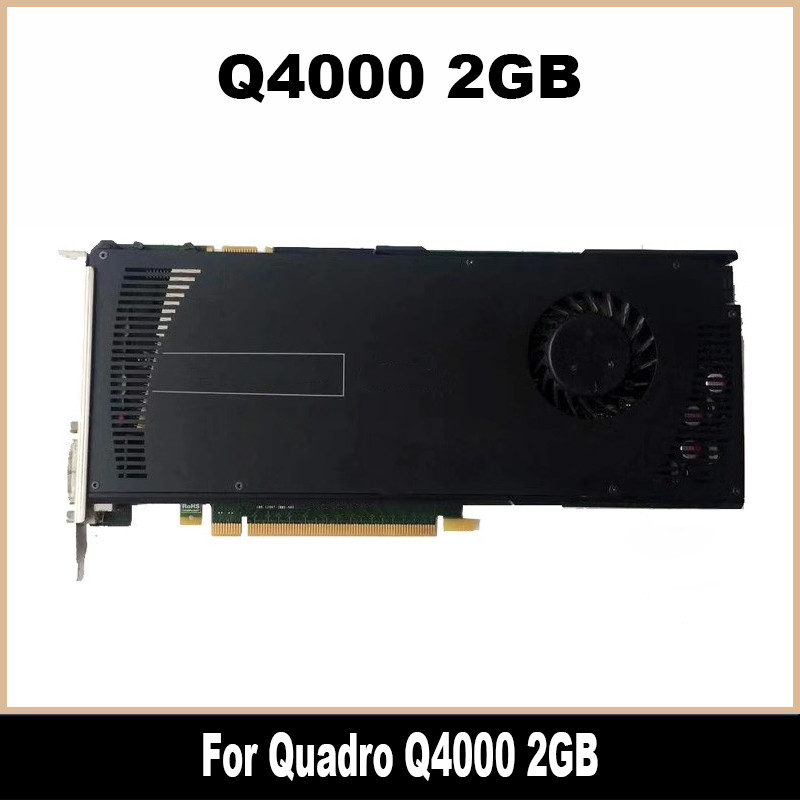 Original For Quadro Q4000 2GB 4000 2G Professional Video Graphics Card For Graphic Design Drawing 2K