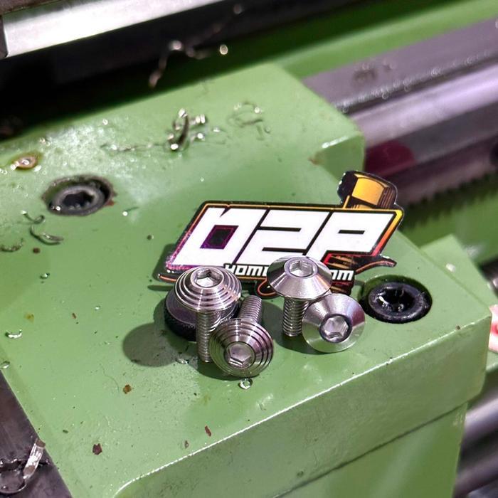 "New" Baut 10 baut m6 kepala lebar L stainless