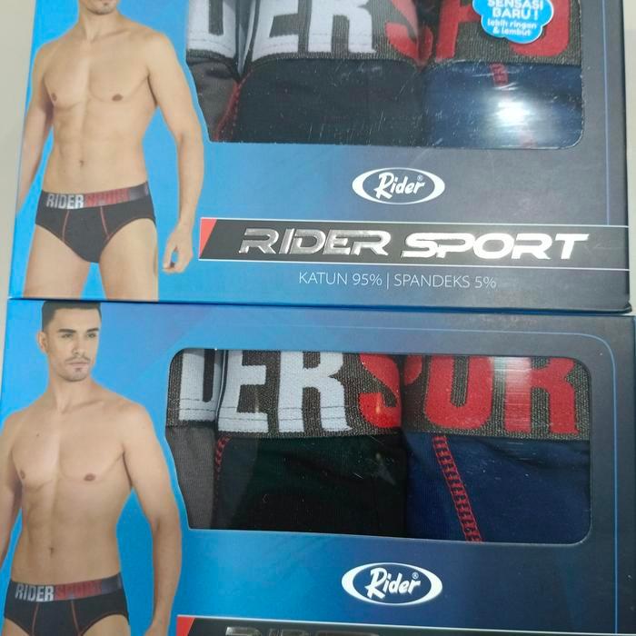 Celana Dalam Rider Pria Sport 337 / Cd Rider Pria Sport 337 100% Original