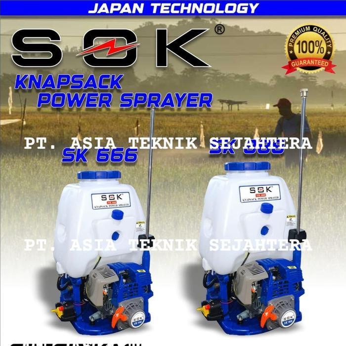 Knapsack Mesin Power Sprayer 4 Tak 20 Liter Mesin Semprot Hama Terlaris