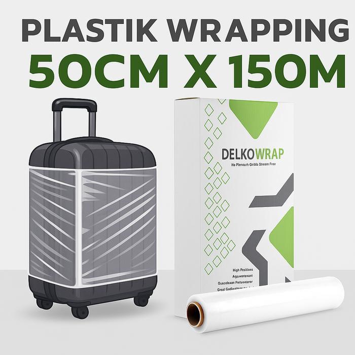 Promo Plastik Wraping Barang Plastik Wrapping Parcel Lebaran Plastik Stretch Film Plastik Wraping