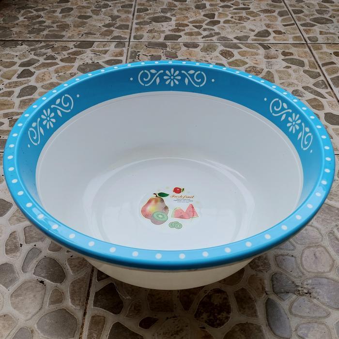 Baskom Putih 18 Ringgo Plastik Tebal