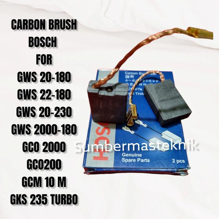 Carbon Brush Gerinda Tangan 7" Bosch Gws 2200 Areng Bosch Gws2200