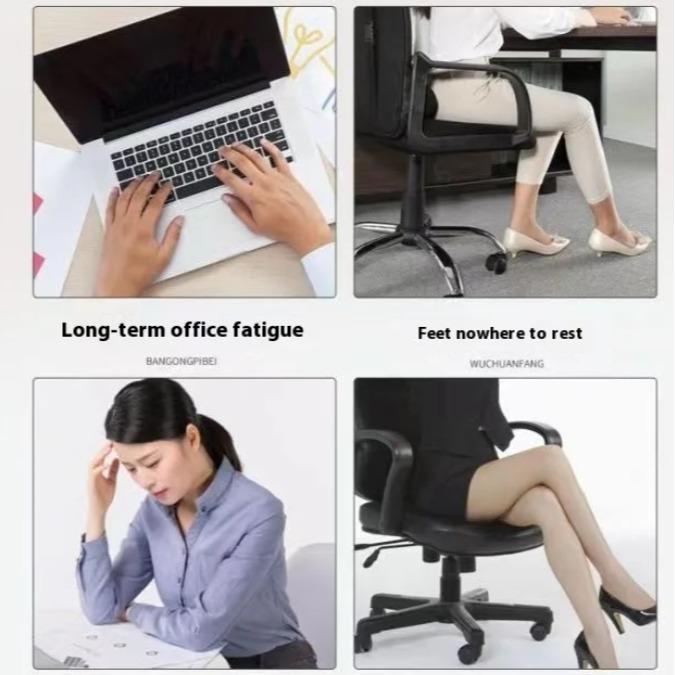 FOOTREST BANGKU PIJAKAN KAKI KANTOR FOOTREST ADJUSTABLE ERGONOMIC PIJAKAN BANGKU PIJAKAN KAKI KANTOR