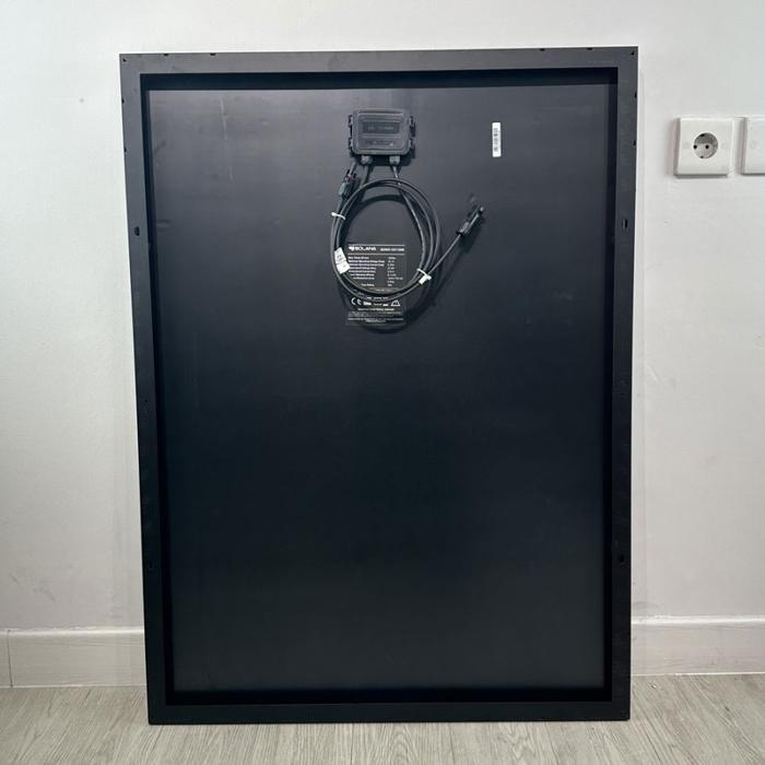 SOLANA SOLAR CELL/PANEL SURYA BLACK MONOCRYSTALLINE 12V 150WP PANEL SURYA MONOKRISTALIN 12V 150WP