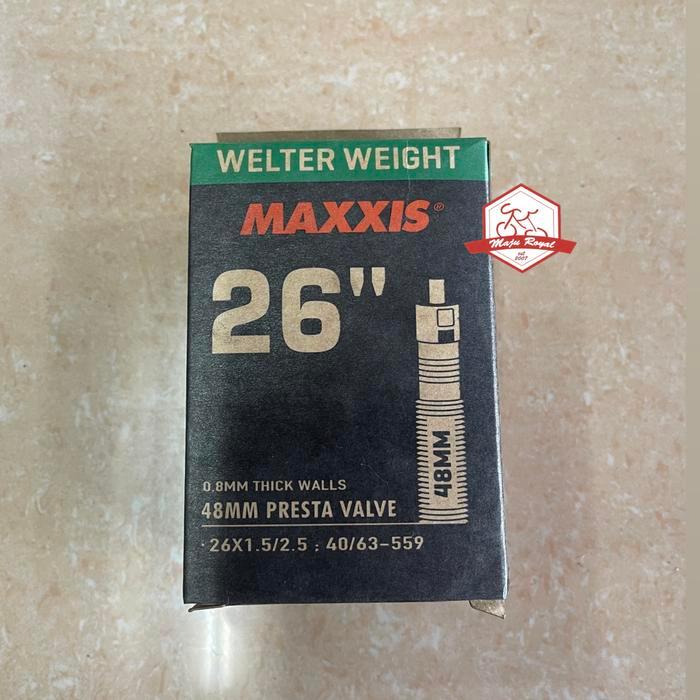 Stok Baru Ban Dalam Maxxis 26 x 1.50 1.75 1.95 2.125 2.20 2.50 FV 48mm inch new