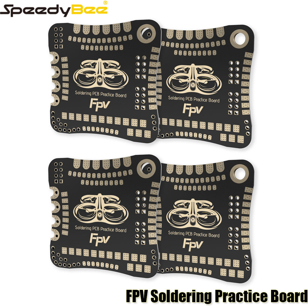 NEW 4PCS SpeedyBee FPV Soldering PCB Practice Board Welding Exercise Plate For FPV Flight Controller