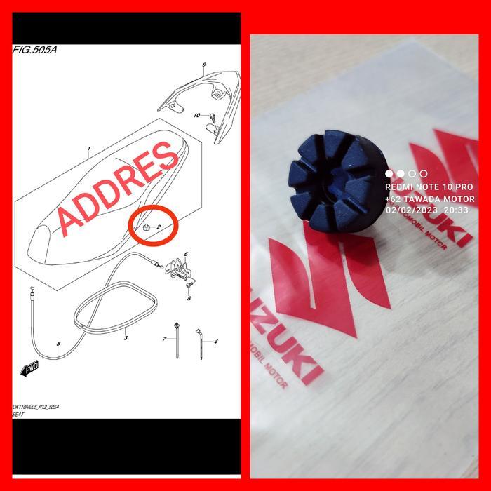 Karet Jok Suzuki Address Termurah Langka