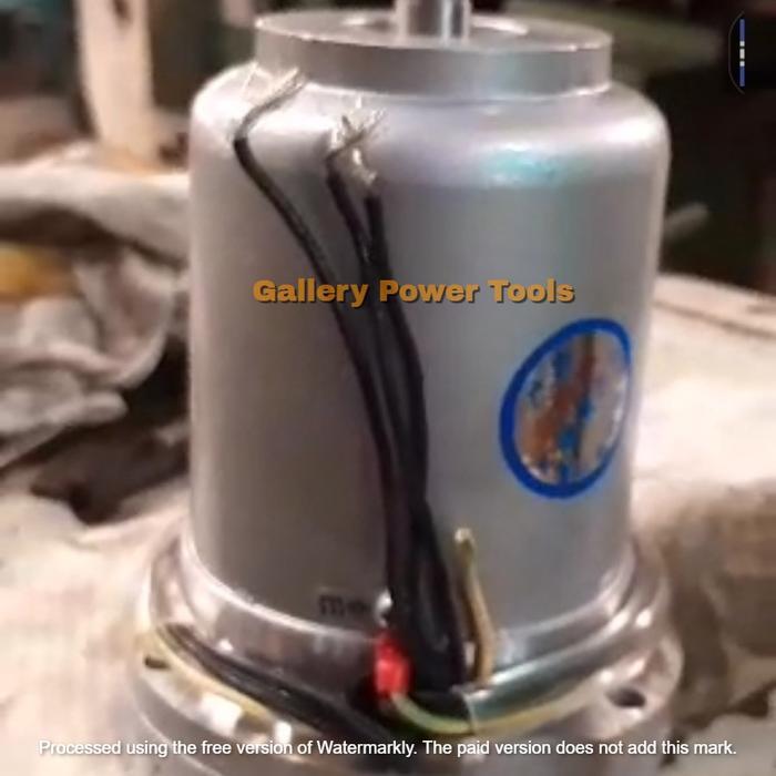 Dinamo motor otomatis meja mesin bubut 380V As 14mm