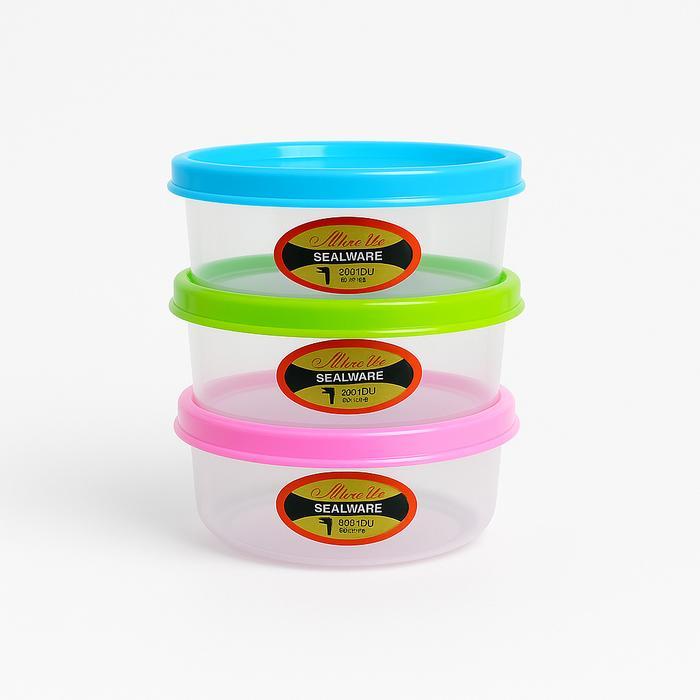 Toples Mini Transparan Sealware Miami S TS-5085 Wadah Kecil FOOD GRADE - MN