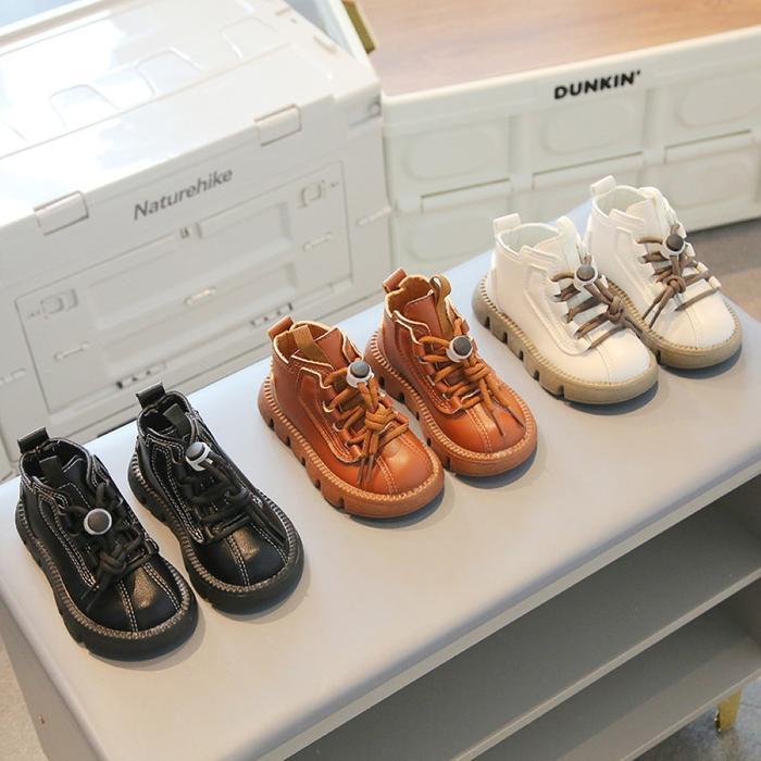 Sepatu Boot Anak Laki Laki Perempuan Usia 1-5 Tahun Ringan dan Lentur sepatu Boot Anak-Anak