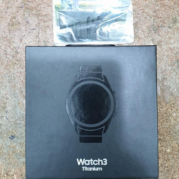Samsung Galaxy Watch 3 Titanium 45Mm New Baru Garansi Resmi Sein