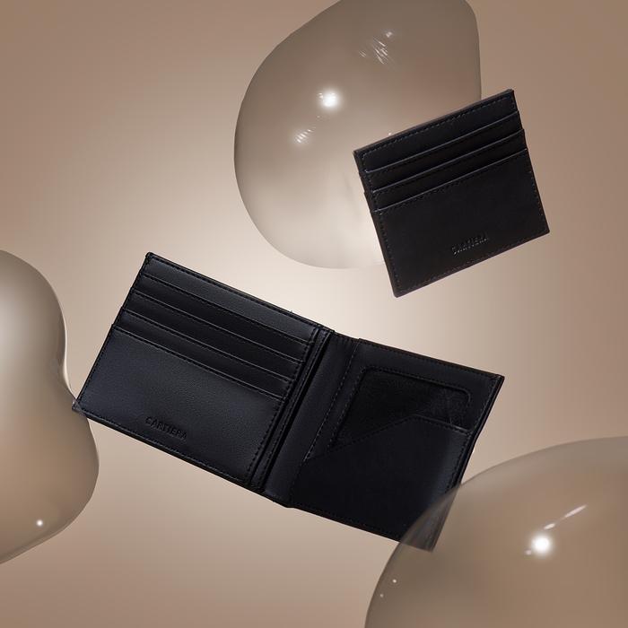 Eiger - Alpha Wallet Dompet Bifold Lipat 2 In 1 Kartu Dan Uang Pria Wanita Premium