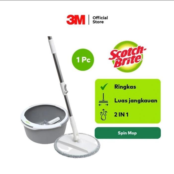 Terlaris Alat Pel Lantai Putar Kecil Scotch Brite