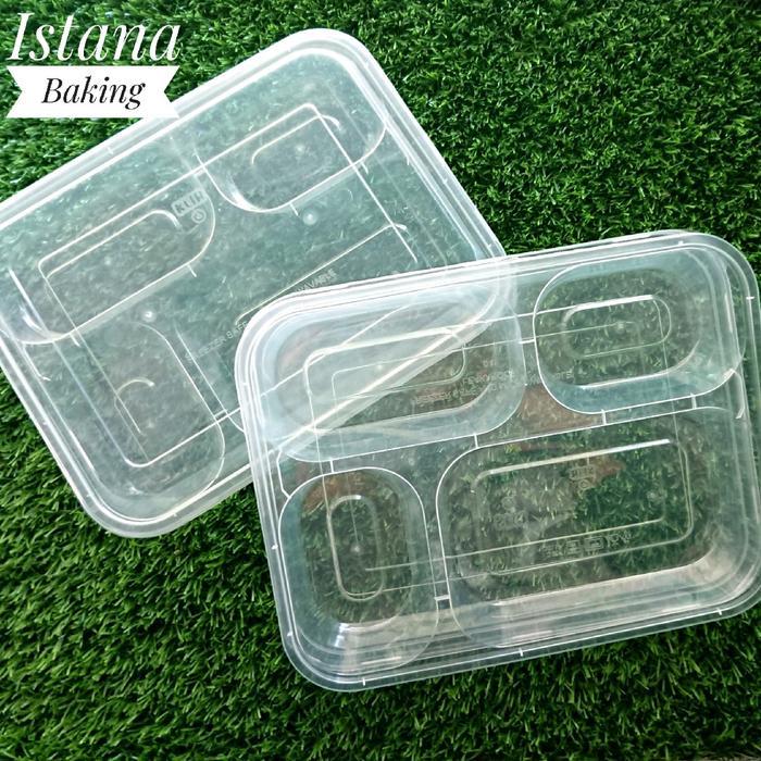 Thinwall Bento Thinwall Lunch Box Sekat 4