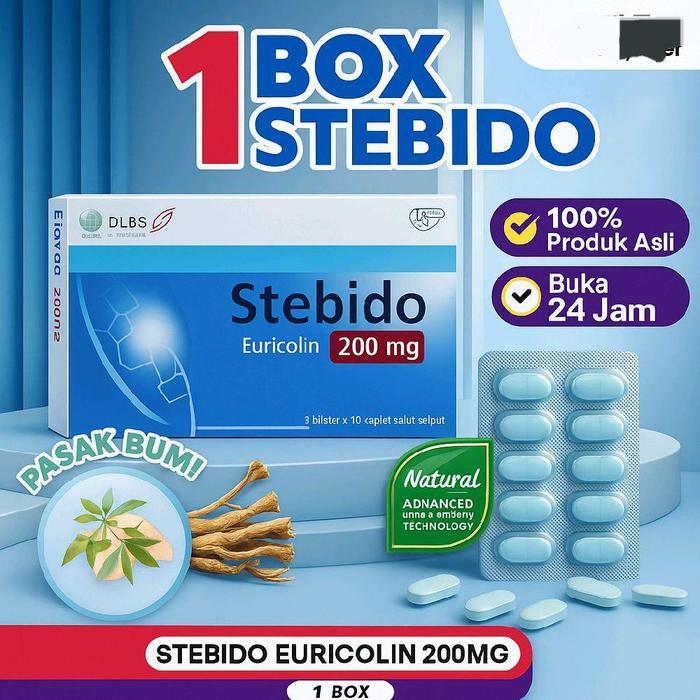 Stebido Suplemen Herbal Asli