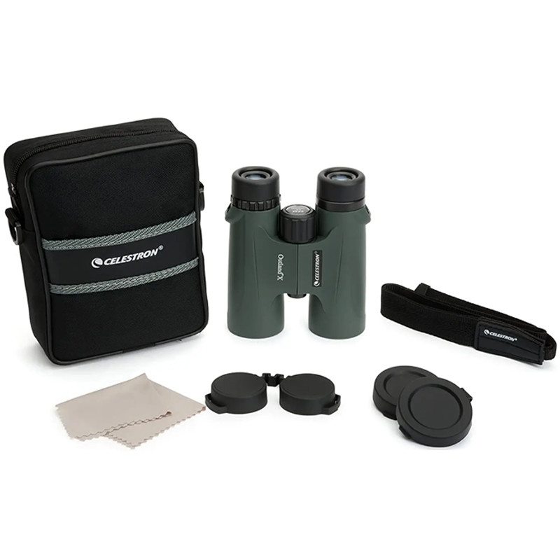 Celestron Outland X 8x42 10X42 Green Binoculars Waterproof & Fogproof Binoculars for Adults