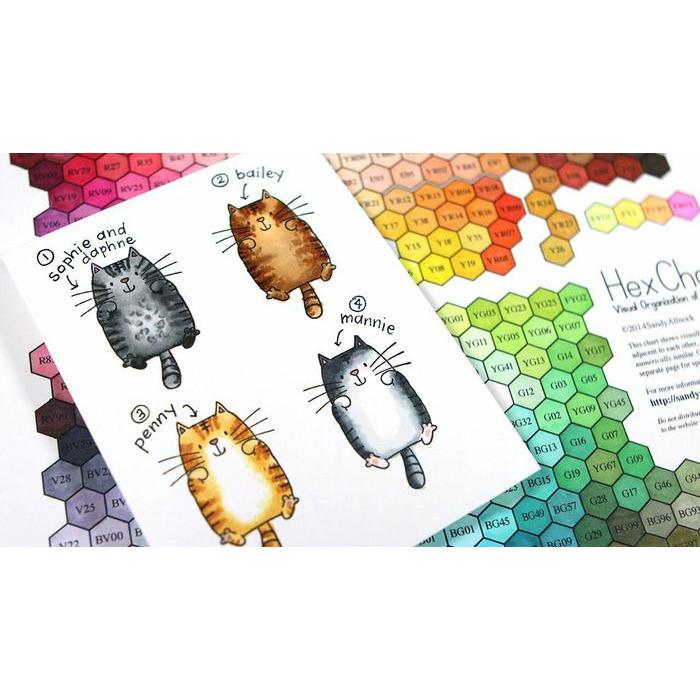 COPIC SKETCH SET A 72 PCS