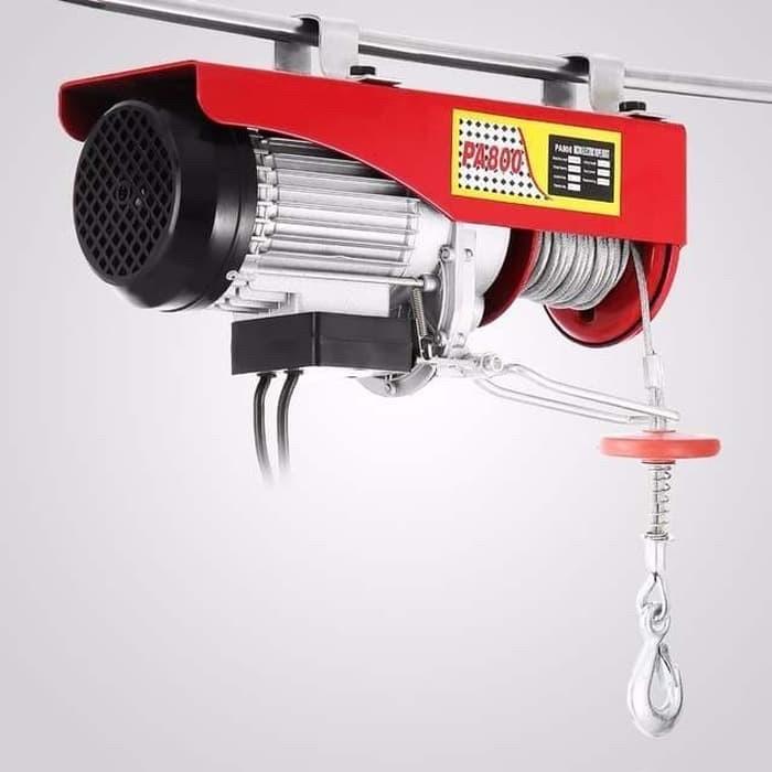 Terlaris Best Quality 100% Original Mini Electric Hoist Wire 300Kg Wire Winch Pa-300 Katrol Elektrik