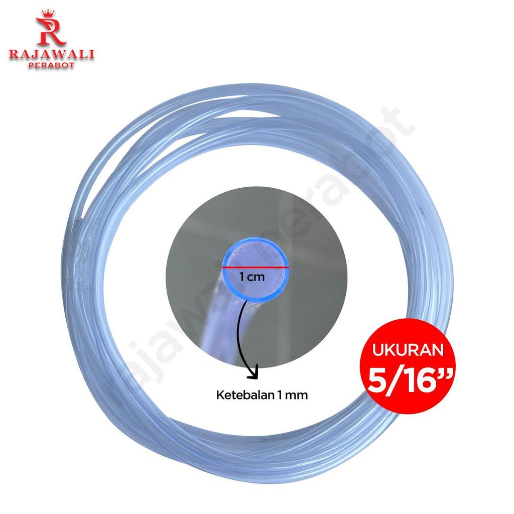 Selang Air Kecil Bening Transparan 5/16 Selang Waterpass BAHARI