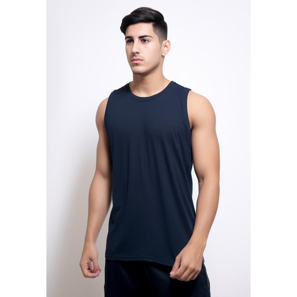ASLI Third Day MTL74 Kutung Pria Casual SVN Polos Navy READY STOCK