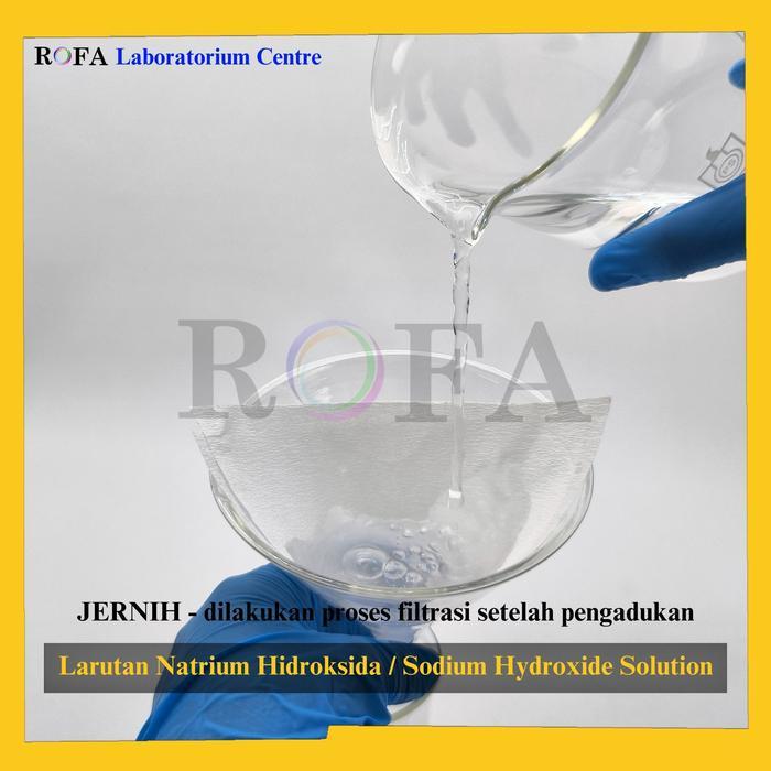 JTTOP" LARUTAN NAOH / LARUTAN NATRIUM HIDROKSIDA / SODIUM HYDROXIDE SOLUTION / NAOH CAIRAN 0.1 N -
