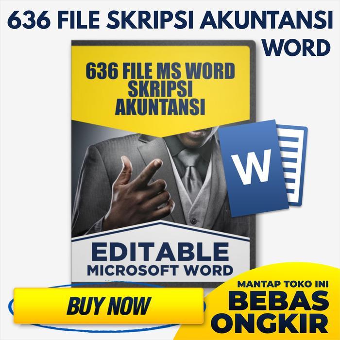 Skripsi AKUNTANSI Word Doc