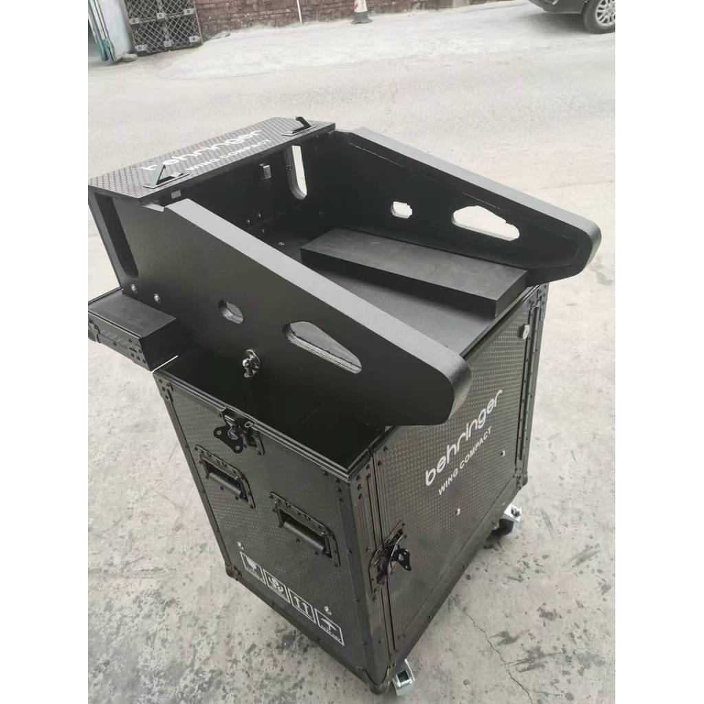 For Behringer Wing Compact Flight Case Flight Hydraulic Flip DJ Road Case For Behringer Wing Compact