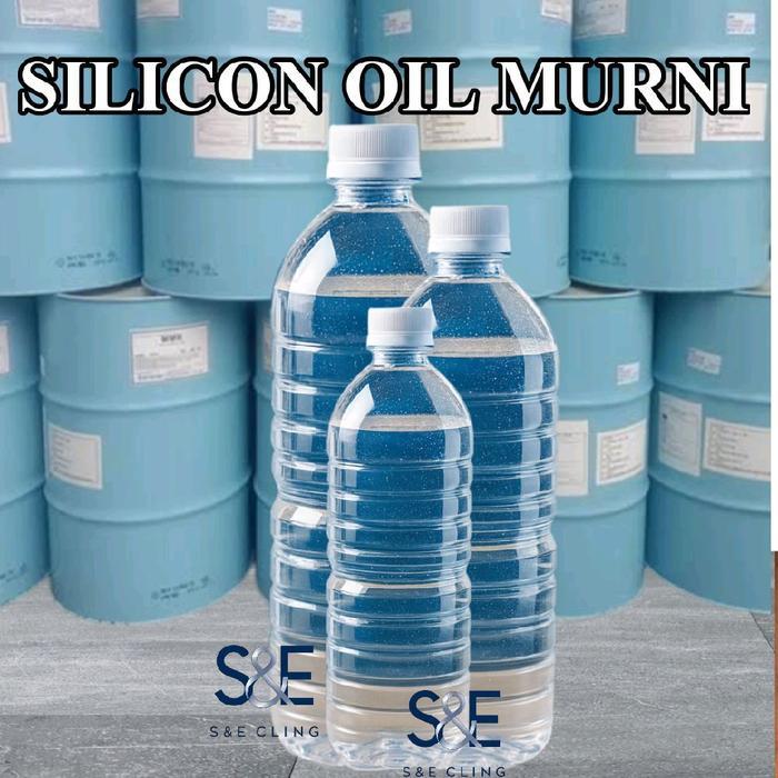 Silikon Oil Murni 1 liter Shinetsu Japan 1000cps Minyak Pelumas Treadmil Bahan Baku Semir Ban