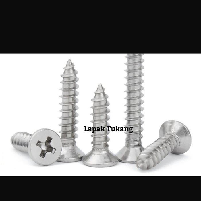 Sekrup M2.3X5 Stainless Fh Skrup M2.3 Countersunk 304 Terbaru
