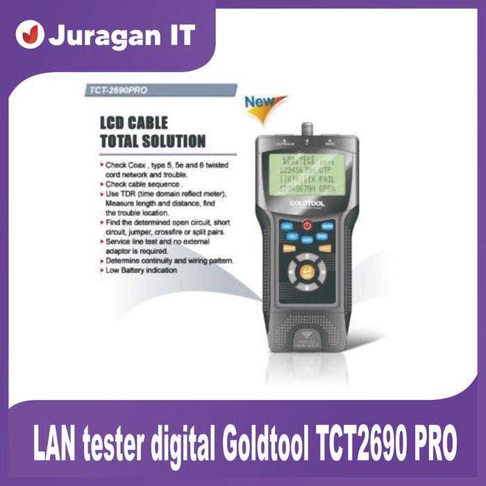LAN tester digital Goldtool TCT2690 PRO