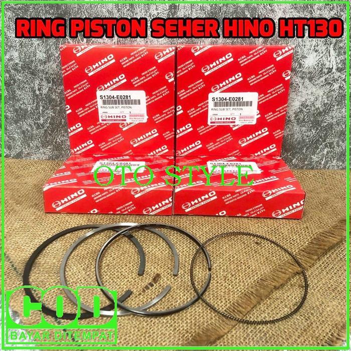 Ring Piston Ht130 - Ring Seher Hino Dutro 130Ht Ht130 Set