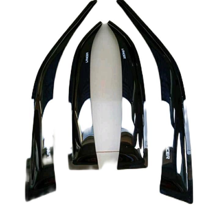 Lancer Evo 3 Talang Air Lancer Evo 3 Sedan Empat Pintu Aksesoris Variasi Pelindung Hujan Car