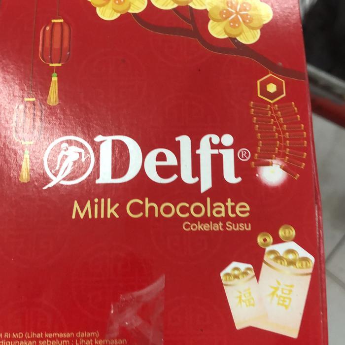 NEW PRODUCT COKLAT KOIN IMLEK DELFI CHOCOLATE COIN ISI 10 PER BOX