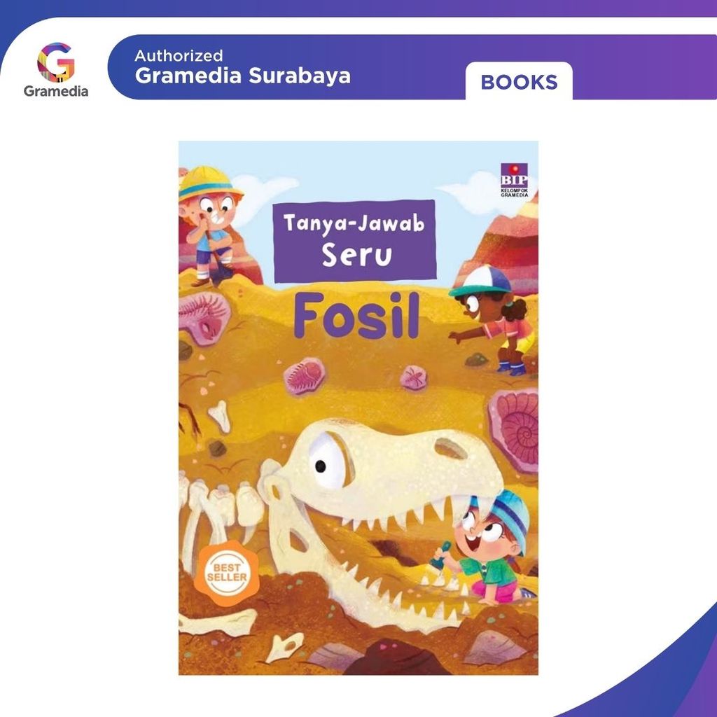Gramedia Surabaya - Tanya Jawab Seru Tentang Fosil