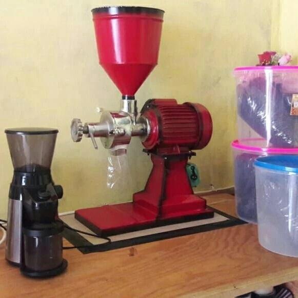 Mesin Penggiling Kopi - Mesin Grinder Kopi Bubuk 25 kg - Mesin Giling Biji Kopi