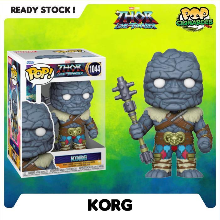 Funko POP Marvel Thor 4 : Love & Thunder Korg #1044 Ready stock