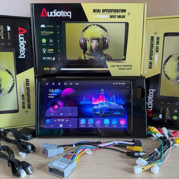 Ready Head Unit Android Brio 9 inch HONDA BRIO Head Unit ANDROID MURAH